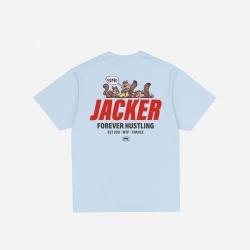 Tee Shirt Jacker Squirrel Gang Blue 2025 pour unisexe