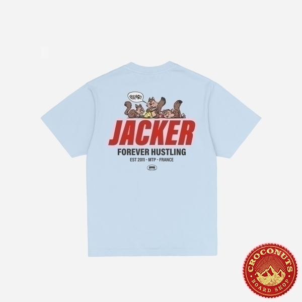 Tee Shirt Jacker Squirrel Gang Blue 2025