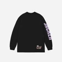 Tee Shirt Jacker Squirrel Gang LS Black 2025
