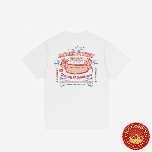 Tee Shirt Jacker Hot Doggy White 2025