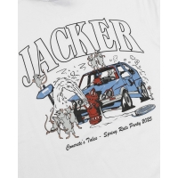 Tee Shirt Jacker Rats Party White 2025