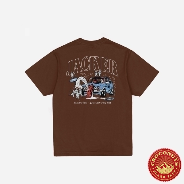 Tee Shirt Jacker Rats Party Brown 2025