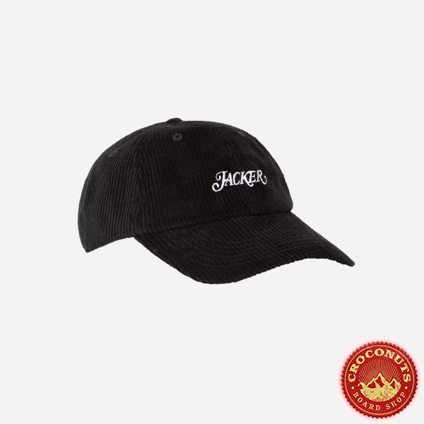 Casquette Jacker Keychain Corduroy Black 2025