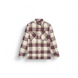 Chemise Picture Relowa Plaid Brown 2025 pour homme