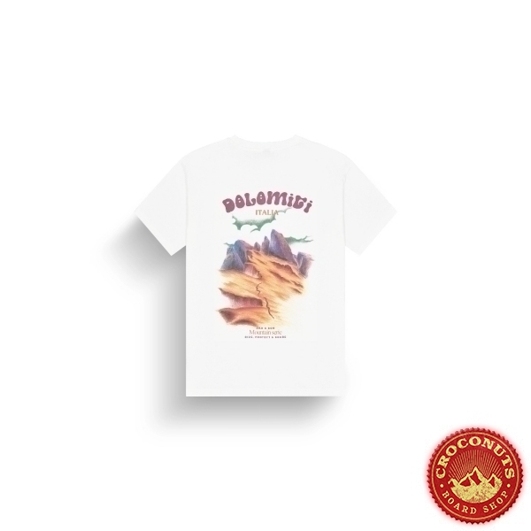 Tee Shirt Picture D&S Dolomiti Natural White 2025