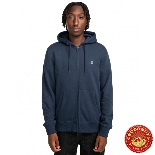 Sweat Element Icon Embroidery Zip Eclipse Navy 2025