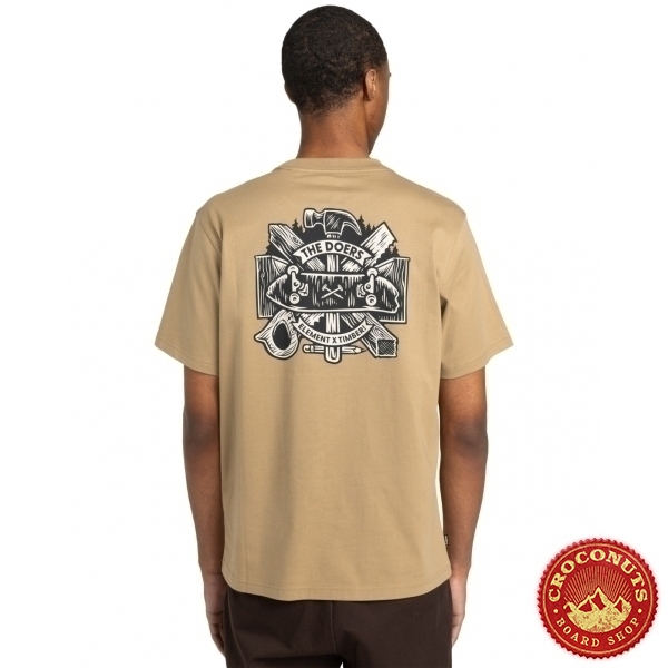 Tee Shirt Element Timber Supply Khaki 2025