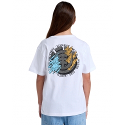Tee Shirt Element Firewater Optic White 2025 pour junior