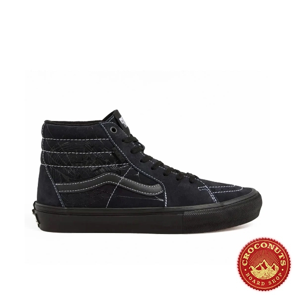 Shoes Vans Skate Sk8-Hi Web Dark Grey Black 2025