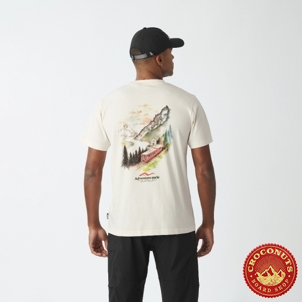 Tee Shirt Picture D&S Chamonix Natural White 2025