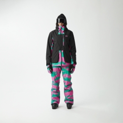 Veste Picture Glawi Retro Bliss Print 2026 pour femme