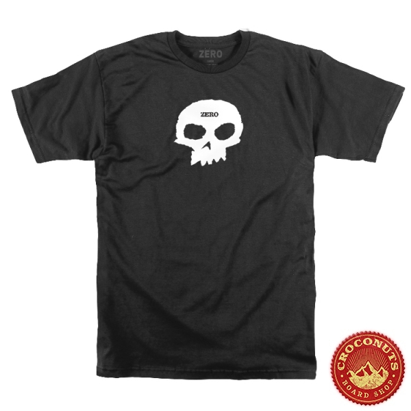 Tee Shirt Zero Single Skull Black 2025