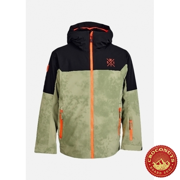 Veste Watts X-Gamma Acid Wash Olive 2026