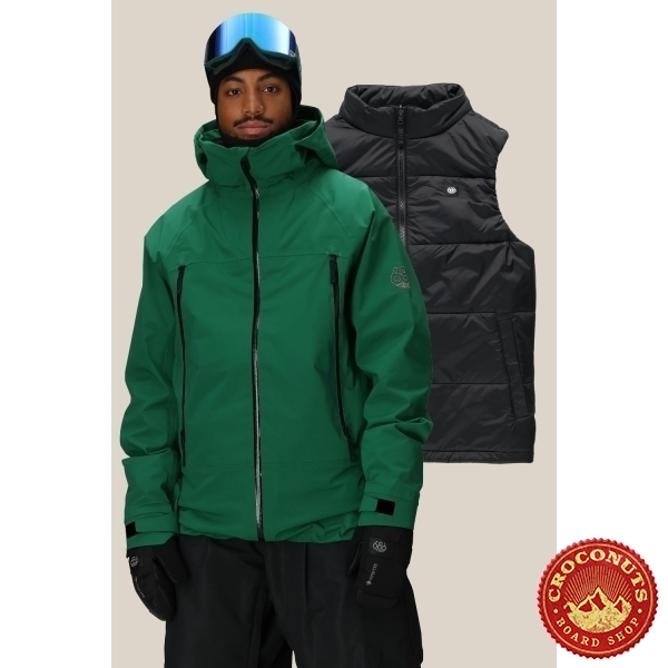 Veste 686 Smarty 3in1 Rodeo Emerald Green 2026