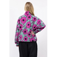 Eivy Ball Fleece Turquoise Flower 2026