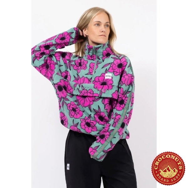 Eivy Ball Fleece Turquoise Flower 2026