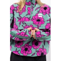 Eivy Ball Fleece Turquoise Flower 2026