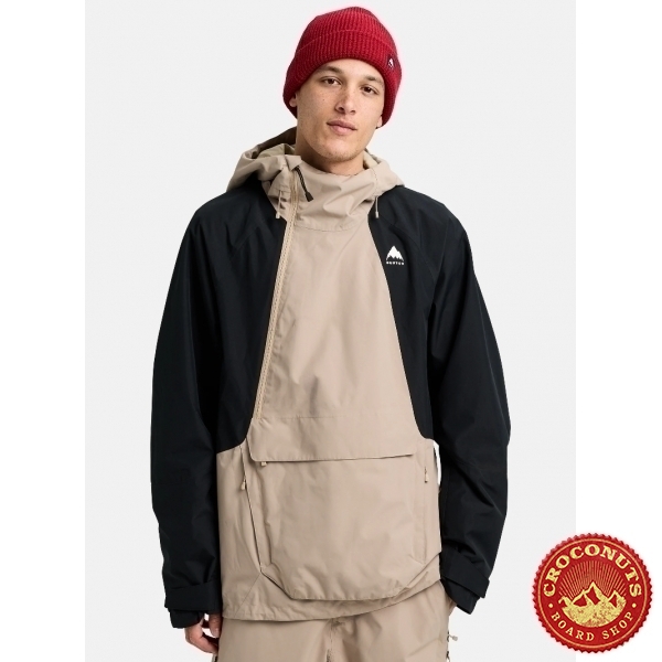 Veste Burton Reserve Anorak Relax 2L Sumap True Black 2026