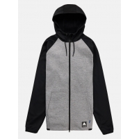 Fleece Burton Crown WPF FZ Grey Heather True Black 2026