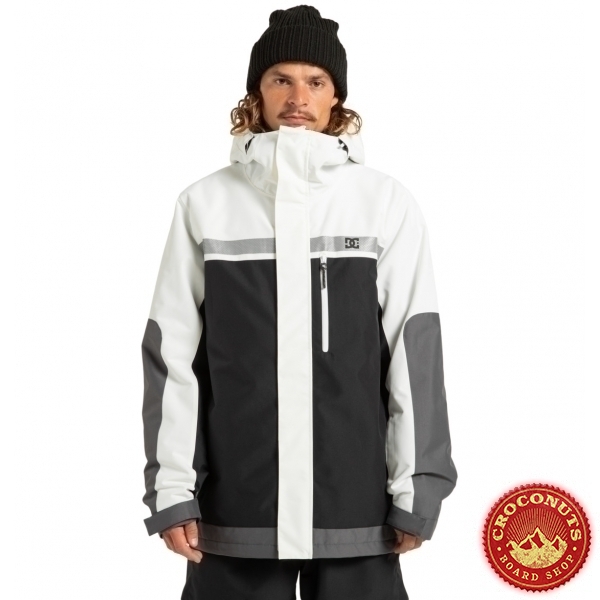 Veste DC Shoes Defiant White Black 2026