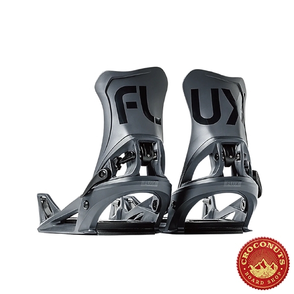 Fixations Flux STEP ON Metallic Grey 2026