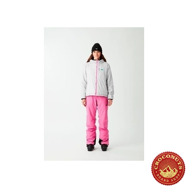 Polaire Réversible Picture Posy Vapor Grey 2026