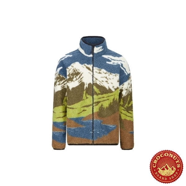 Polaire Picture Hafdals Zip Cloudy Landscape Sherpa 2026