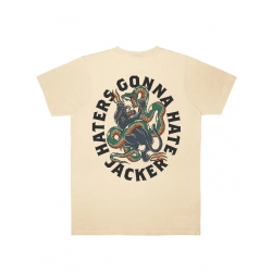Tee Shirt Jacker Haters Beige 2026 pour unisexe