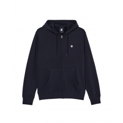 Sweat Element Icon Embroidery Zip Flint Black 2026 pour unisexe