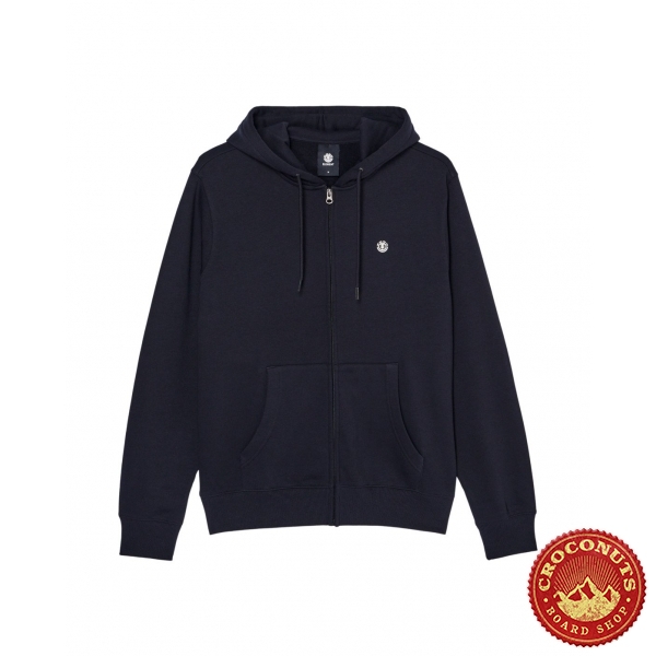 Sweat Element Icon Embroidery Zip Flint Black 2026
