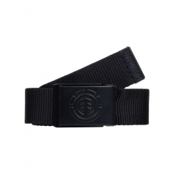 Ceinture Element Icon Webbing Flint Black 2026 pour unisexe