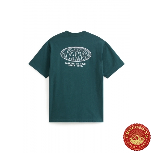 Tee Shirt Vans World Tour Loose Mystic Moss 2026