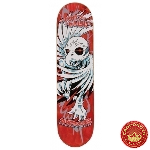 Deck Birdhouse Hawk Spiral Red 2026