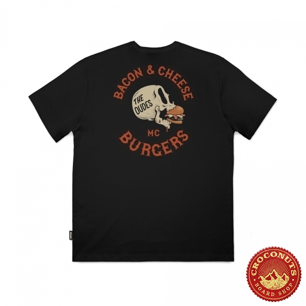 Tee Shirt The Dudes Bacon And Cheese Black 2026