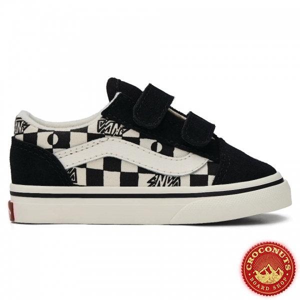 Shoes Kid Vans Old Skool V Geo Check Black 2026
