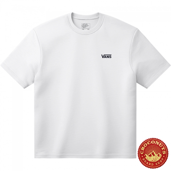 Tee Shirt Vans Left Chest White 2026