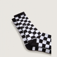 Chaussettes Vans Checkerboard Crew Black White 2026