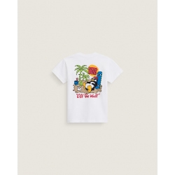 Tee Shirt Vans Yolo Penguin White 2026 pour junior