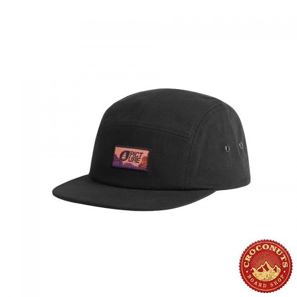 Casquette Picture Tropenat 5P Black 2026