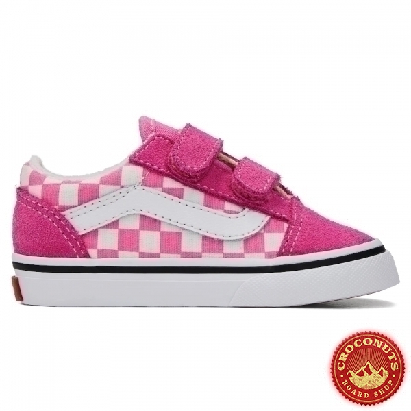 Shoes Kid Vans Old Skool V Check Pink 2026