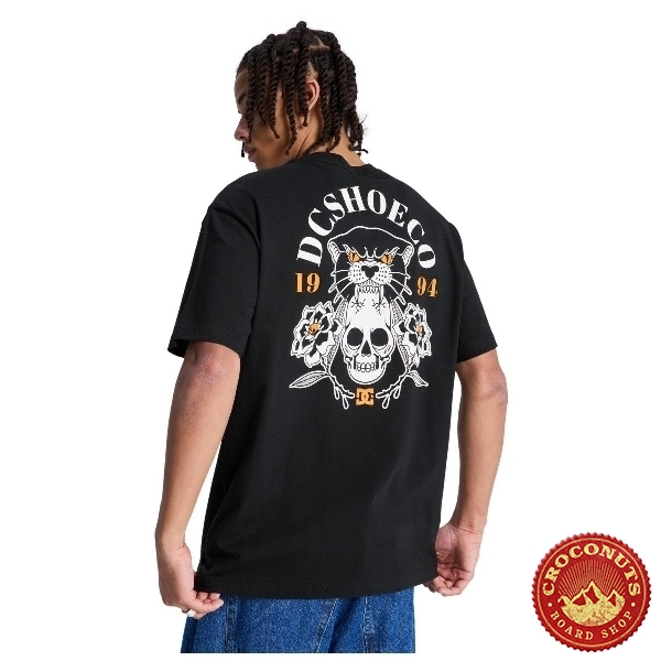 Tee Shirt DC Shoes Tigerbite Black 2026