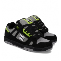 Chaussures Dc Shoes Stag Black Grey Lime 2026