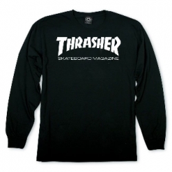 Tee Shirt Thrasher Skate Mag LS Black 2026 pour unisexe