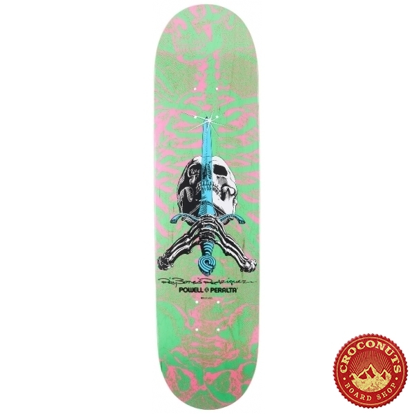 Deck Powell Peralta Skull And Sword Pink Green 8 2026