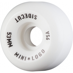 Roues Mini Logo Sidecut Hybrid White 53mm 95a 2027 pour unisexe