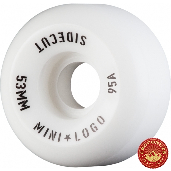 Roues Mini Logo Sidecut Hybrid White 53mm 95a 2026