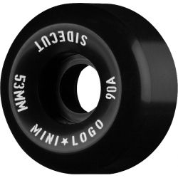 Roues Mini Logo Sidecut Hybrid Black 53mm 90a 2026 pour unisexe
