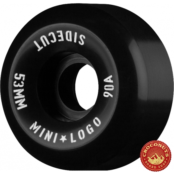 Roues Mini Logo Sidecut Hybrid Black 53mm 90a 2026