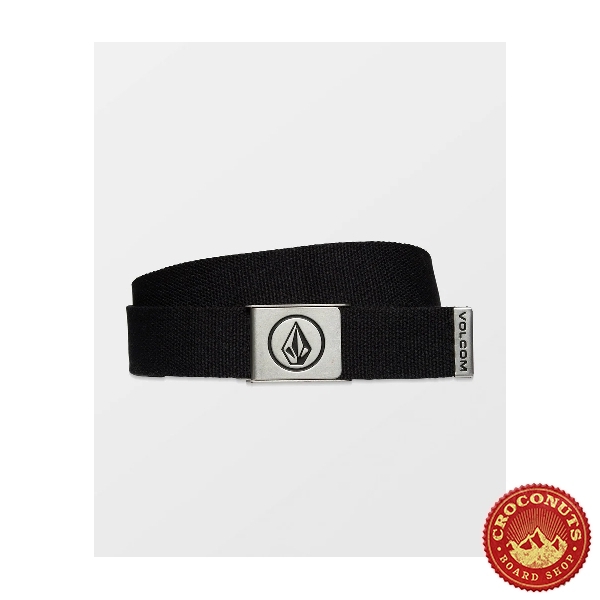 Ceinture Volcom Circle Web Black 2026
