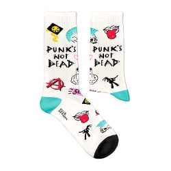 Chaussettes Sock Affairs Punk's Not Dead  2026 pour unisexe